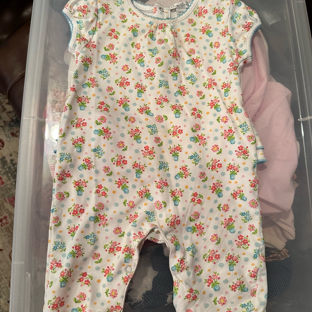 Kissy Kissy Floral Print Bodysuit - Multicolor